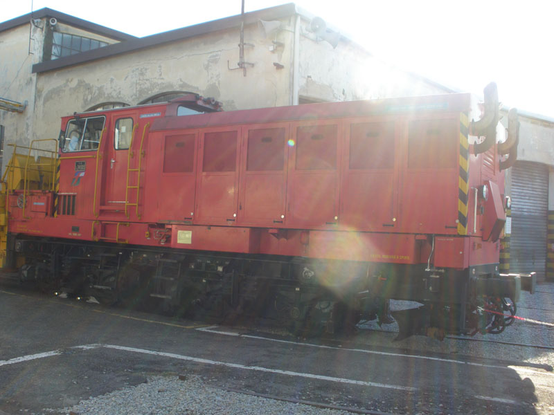  Locomotive a Torino Smistamento 2011 - Spazzaneve  FS s.244.003