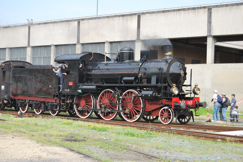  Locomotive a Torino Smistamento 2013: Locomotiva a Vapore GR.640 